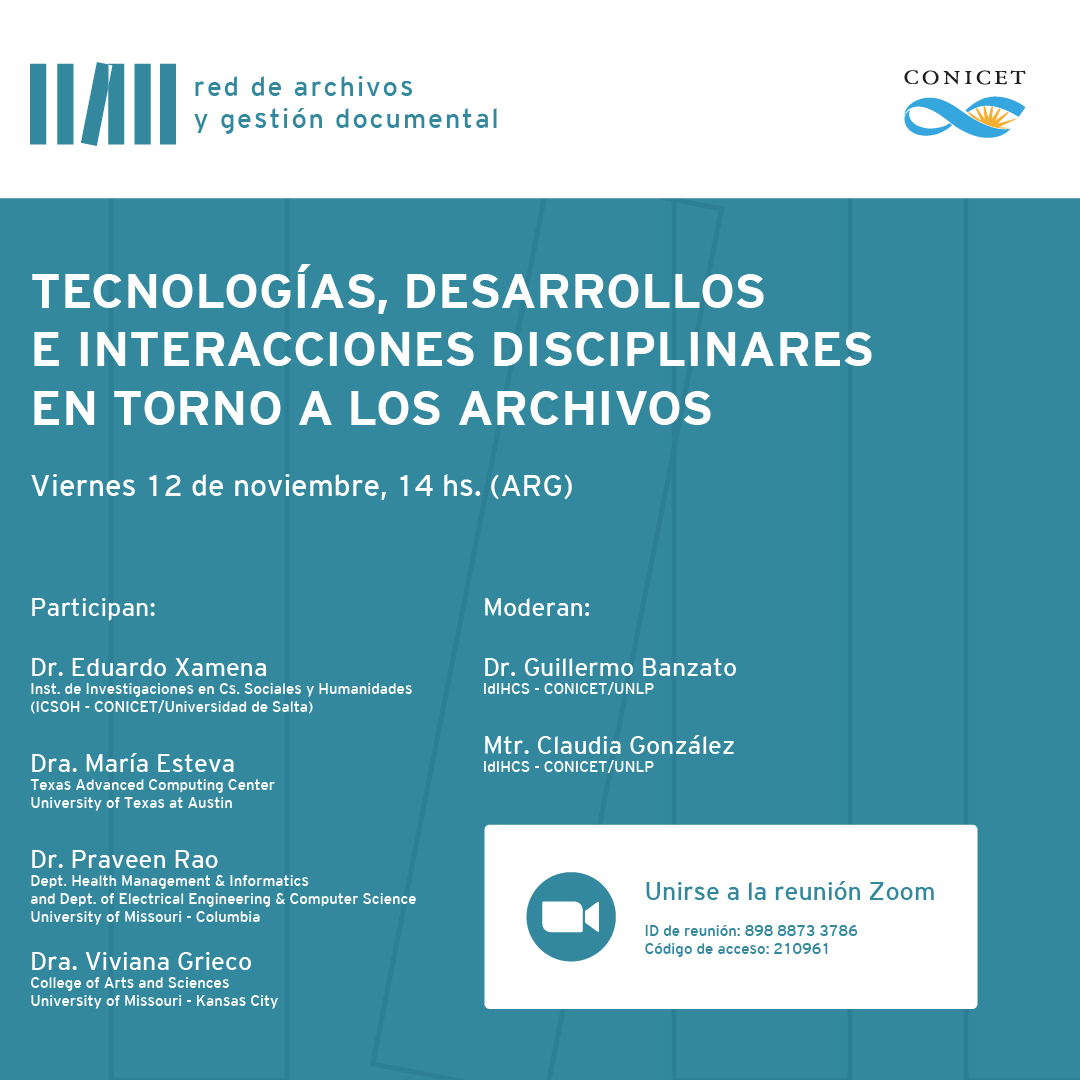 Conversatorio sobre Tecnologías desarrollos e interacciones