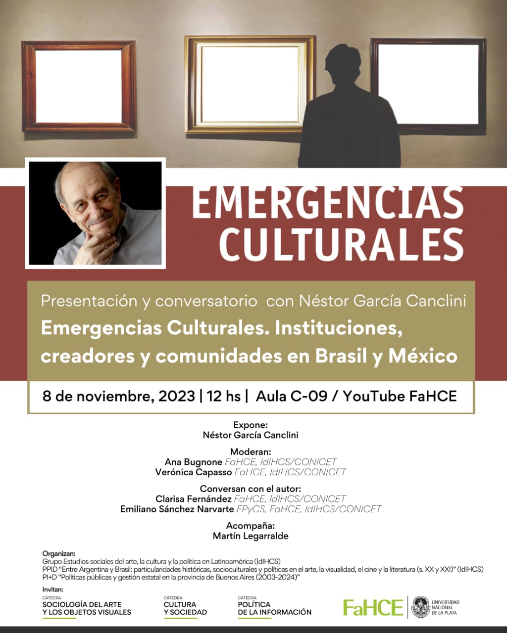 Presentación y conversatorio con Nestor García Canclini